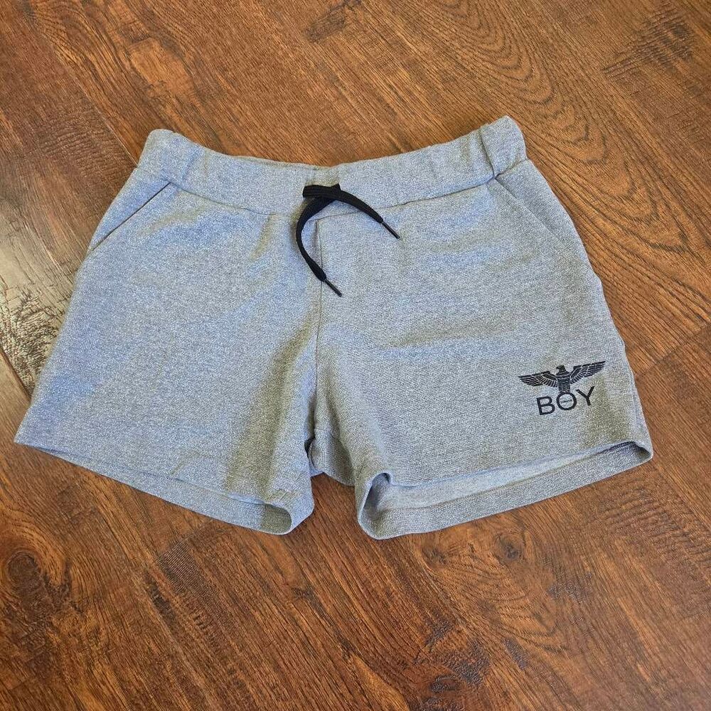 BOY London Metallic Shimmer Myriad Eagle Sweat Shorts